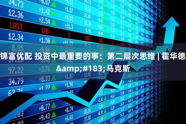 锦富优配 投资中最重要的事：第二层次思维 | 霍华德·马克斯